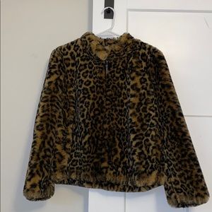 Zara Leopard Coat